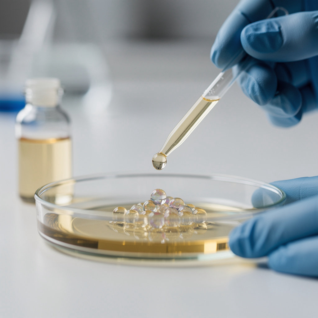 ClarBio Nutrition liposomal supplement delivery system illustration showing advanced nutrient absorption technology