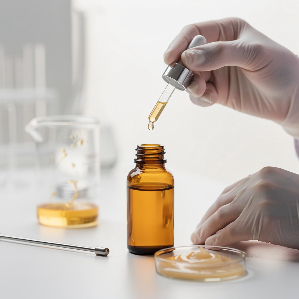 ClarBio Nutrition premium liposomal supplement bottles in amber glass with vibrant health and wellness imagery